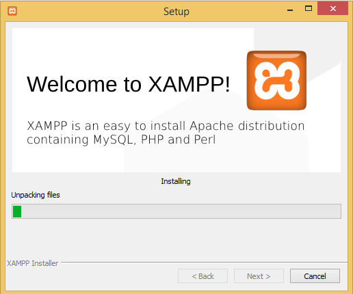 xampp-install-begin
