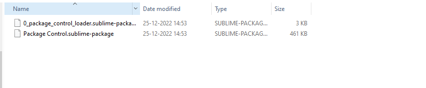 Install Sublime Package Control