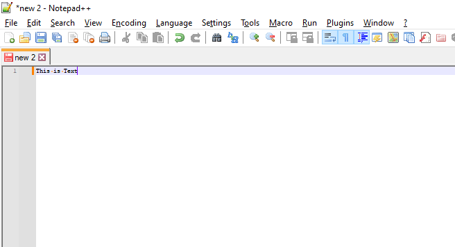 Zoom out in Notepad++